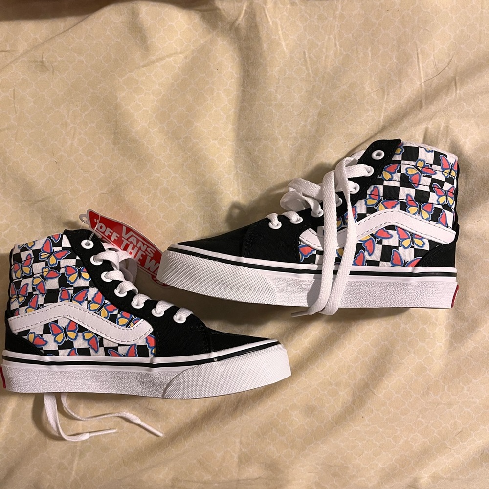Girl Van high top sneakers